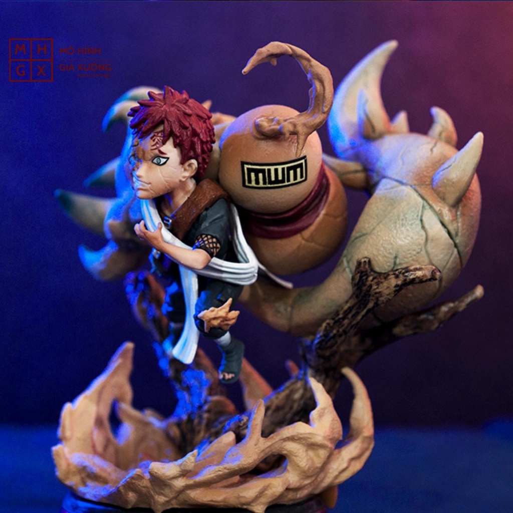 Mô Hình Gaara Bão Cát  Cao 14cm Trạng thái Chiến Đấu,  Nhất Vĩ Shukaku Kazekage đệ ngũ  Naruto Shippuuden - Tượng Figure