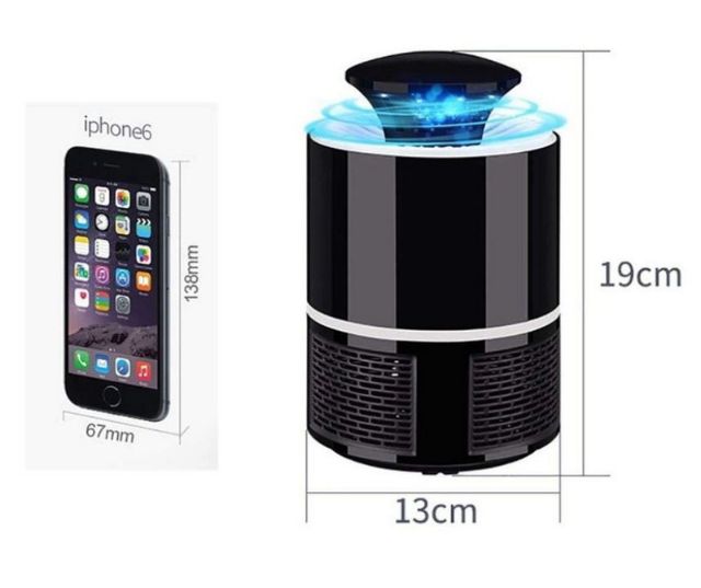 ĐÈN BẮT MUỖI | ĐÈN BẮT CÔN TRUNG MINI HÌNH TRỤ NGUỒN USB TIẾT KIỆM ĐIỆN