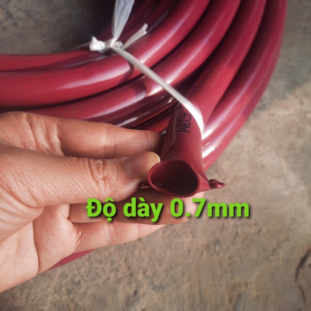 SIÊU RẺ 1 cuộn 50 mét ống nước nhựa, ống nhựa mềm dẫn nước phi 21mm dày 0.7mm