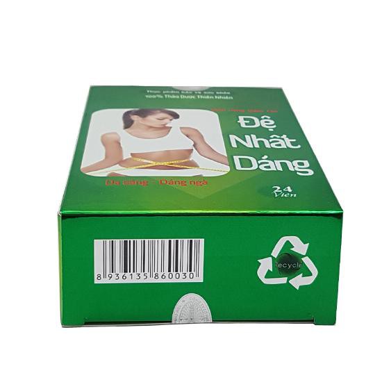 Giảm Cân Đệ Nhất Dáng - 100% Thảo Dược Thiên Nhiên Hộp 24 Viên