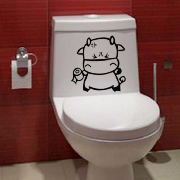 Decal dán toilet dễ thương, nhiều mẫu 🍉Duashop🍉 | BigBuy360 - bigbuy360.vn