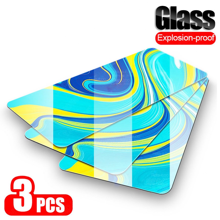 XIAOMI Set 3 kính cường lực bảo vệ màn hình điện thoại redmi note 9s 9 s readmi note 8T 7 8 9 pro max 7a 8a