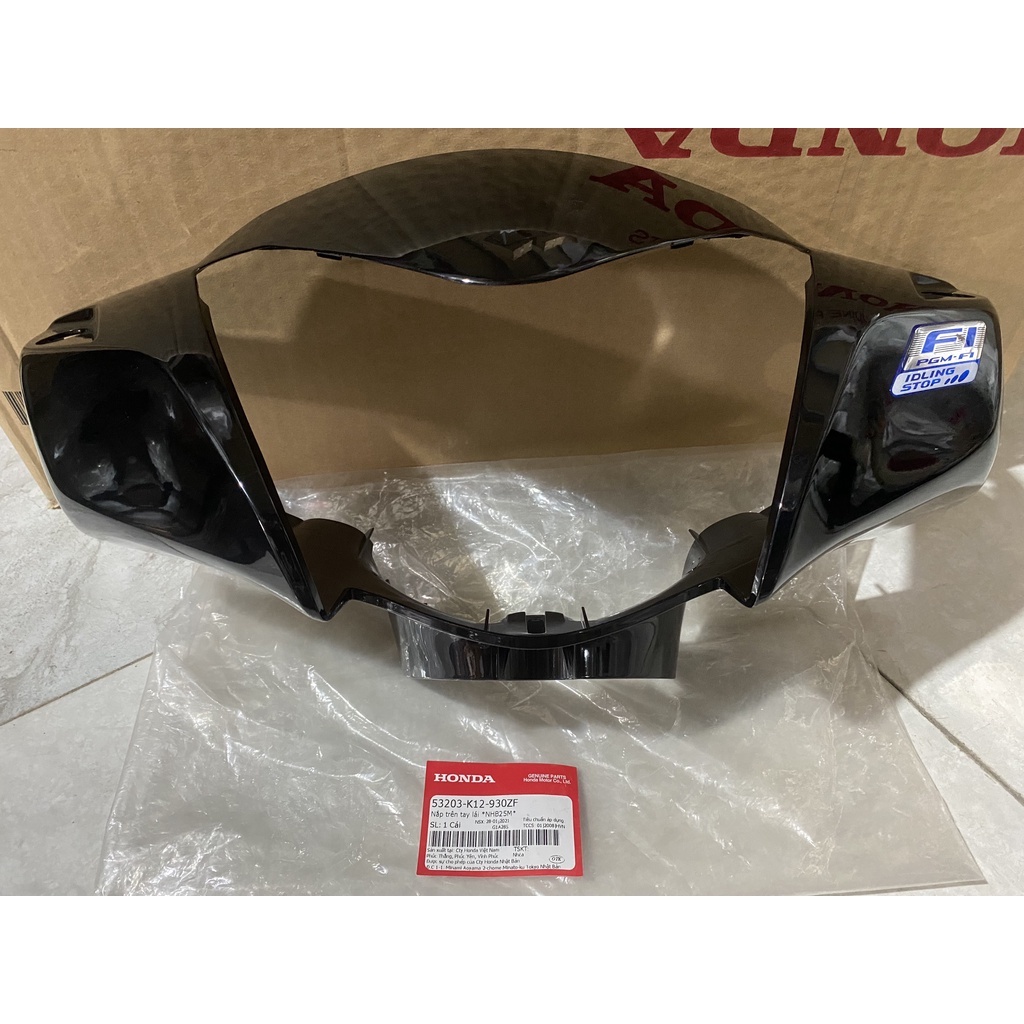 Nắp trên tay lái - bàn thờ HONDA LEAD 125 năm 2015 màu Đen. (53203K12930ZF)