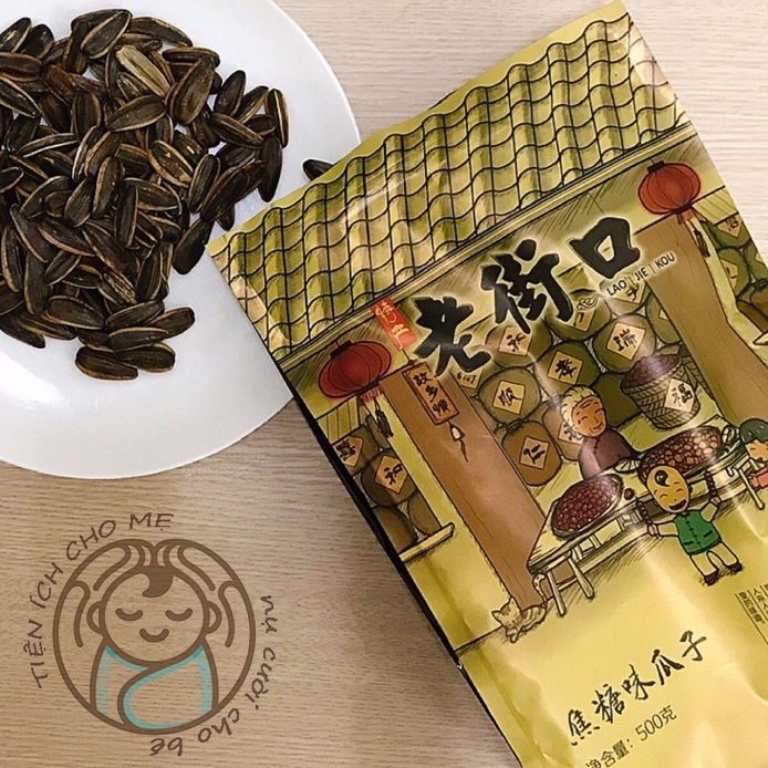 Hướng dương tẩm vị Caramen và Mật ong 500g bánh kẹo Tết quà tặng biếu