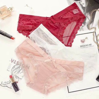 Combo 10 quần lót ren V nơ đẹp sexy gợi cảm