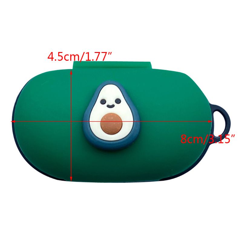 Vỏ Bảo Vệ Hộp Sạc Tai Nghe Buds / Buds + Họa Tiết Trái Cây Bằng Silicone