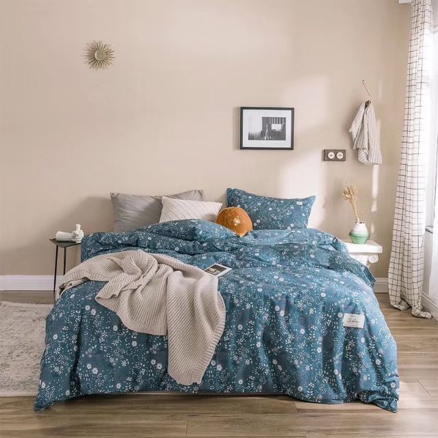Cotton 100% hoa nhí
