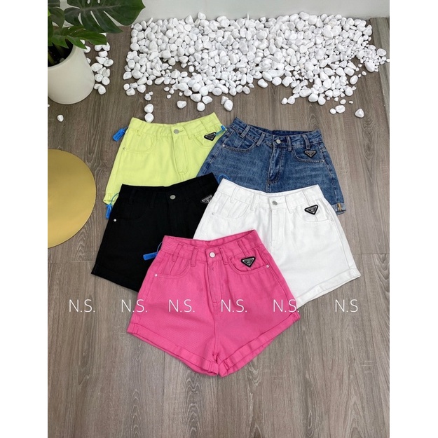 QUẦN SHORT JEANS NHIỀU MÀU TAG PDA LOẠI ĐẸP MS24718