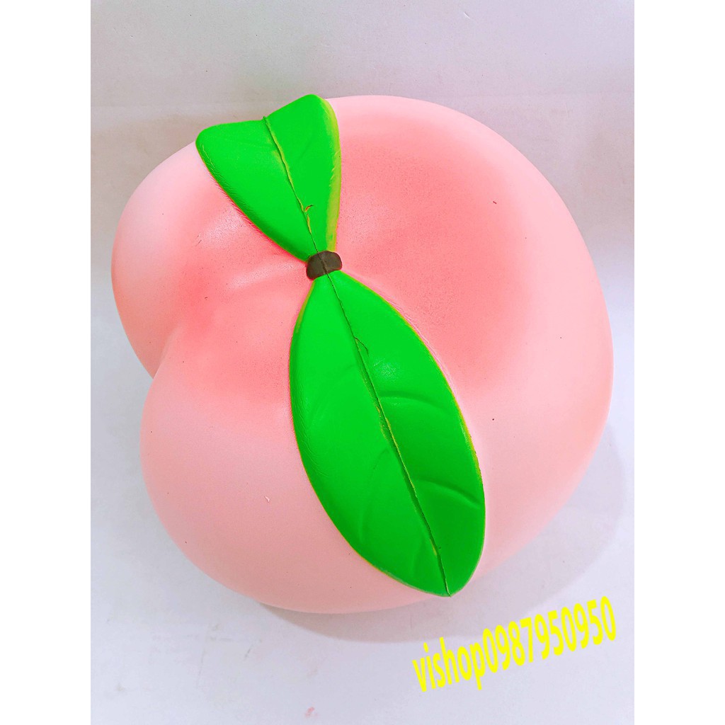 SQUISHY CHÍNH HÃNG ĐẠI KHỔNG LỒ QUẢ  ĐÀO TIÊN