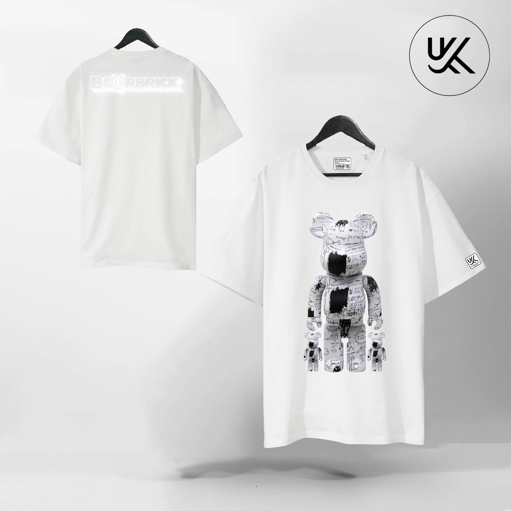 Áo Thun Tay Lỡ BearBrick, Áo phông unisex Form rộng Oversize, chất liệu Cotton. KKIMSHOP
