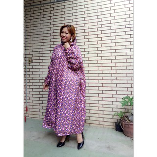 Áo mưa bít trùm nhiều hoa văn size lớn