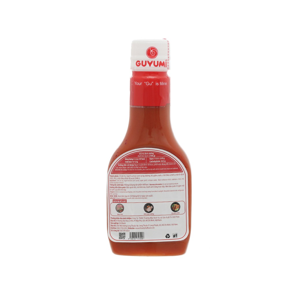 Xốt Sriracha đỏ Guyumi chai 200g