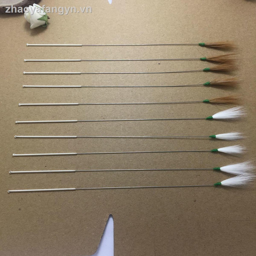 (Hàng Mới Về) Dụng Cụ Lấy Ráy Tai Chuyên Nghiệp Bằng Tre Và Lông Vũ