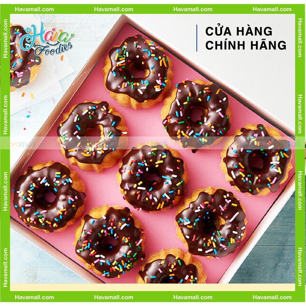 Socola Cốm Nhiều Màu Trang Trí Bánh Havafood Hủ 100g