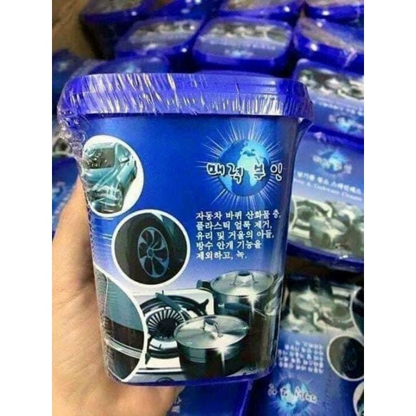 Hộp Kem tẩy xoong nồi Hàn Quốc 500g sạch vết ố