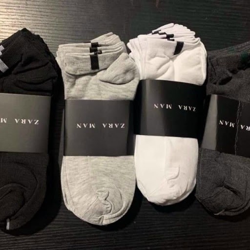 Tất Nam Cổ Ngắn Zara 🌸FREESHIP🌸 Combo 10 đôi Tất Nam