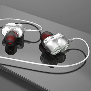 Tai Nghe Hifi Nhét Tai 2 Đường Tiếng Mỗi Bên Tai, Có Tích Hợp Micro Đàm Thoại Goma D3
