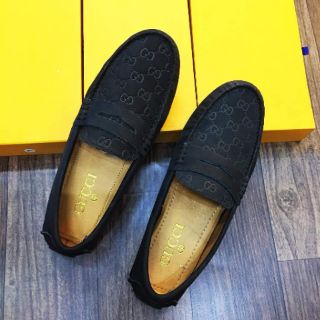 (Free ship) giầy lười GC vân chìm cao cấp full box