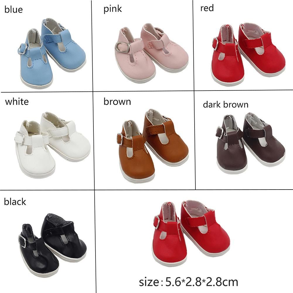 Giày thể thao da PU mini nhiều màu thời trang dành cho búp bê