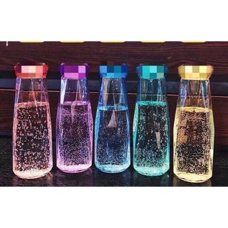 Bình thuỷ tinh kim cương đựng nước 400ml