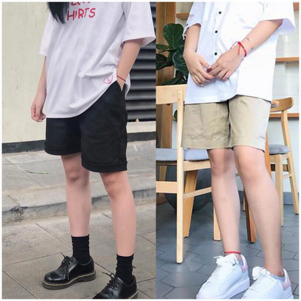 Quần SHORT KAKI Nam Nữ Ulzzang Unisex siêu hot