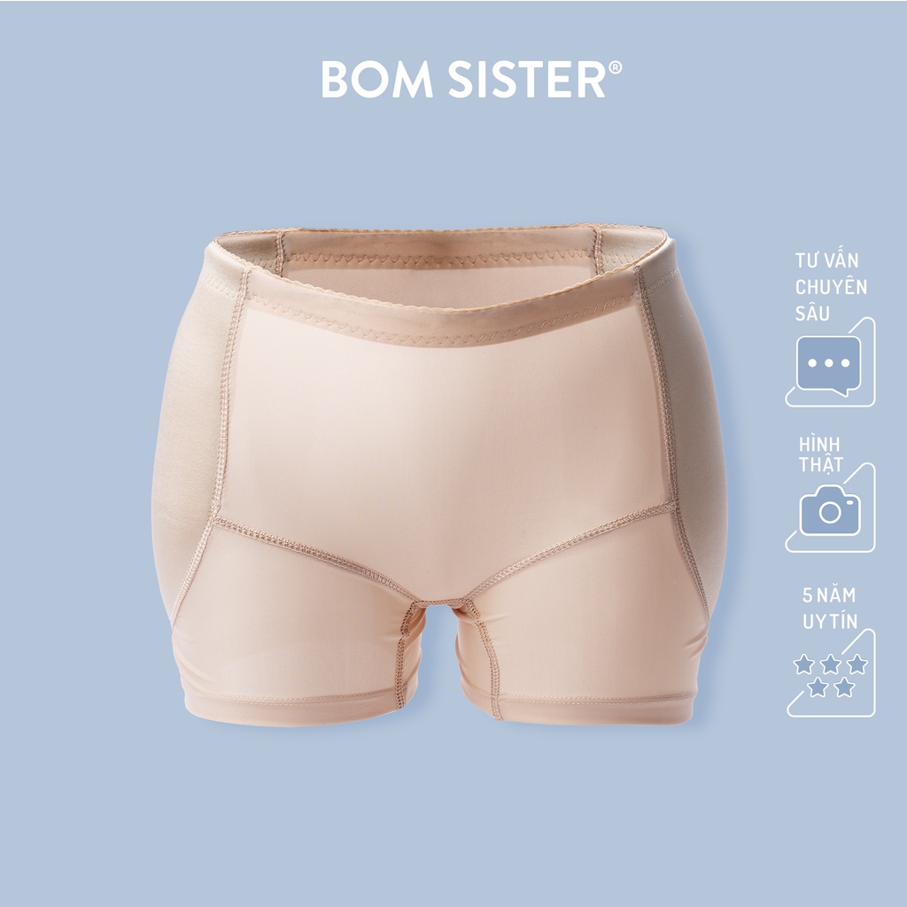 [Mã FARSBRBOM30 giảm 10% đơn 99K] Quần Độn Hông Định Hình Tạo Đường Cong Tự Nhiên BOM SISTER QD1117 | BigBuy360 - bigbuy360.vn