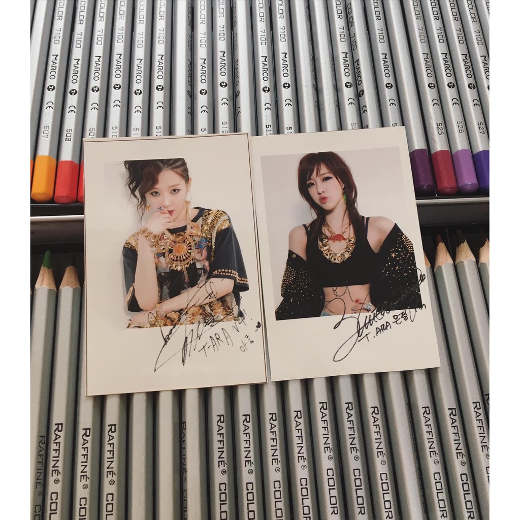 [OFF] Card Pola chính hãng T-ara Eunjung và Areum - Album Jeon Won Diary