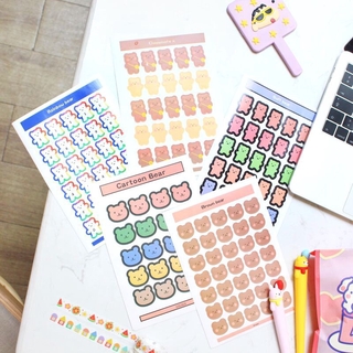 Sticker Động vật trang trí sổ (1 tấm)