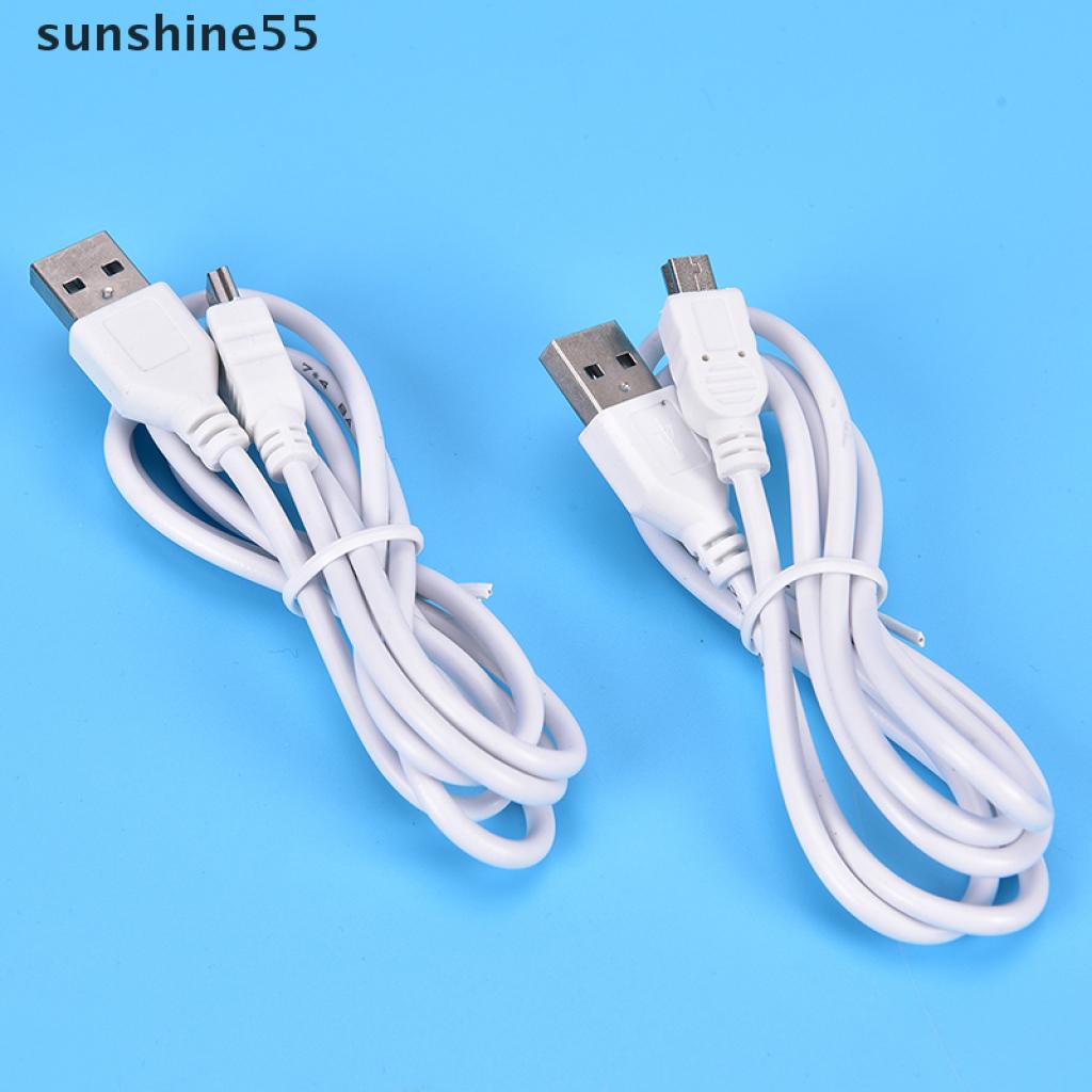 (Hàng bán chạy) Cáp sạc đồng bộ dữ liệu MINI USB dài 1m với dây cáp sạc loại A đến 5 Pin B cho điện thoại