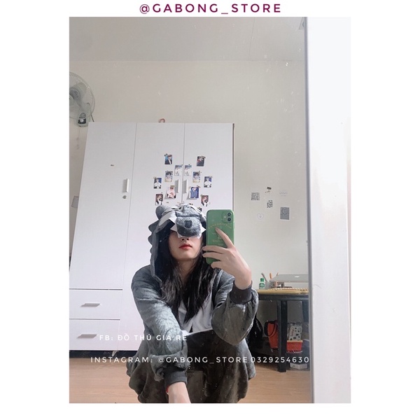 🐺 ẢNH THẬT 🐺 set bộ đồ thú bông hình sói xám cực cool | BigBuy360 - bigbuy360.vn