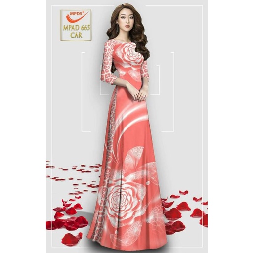Vải áo dài in 3D