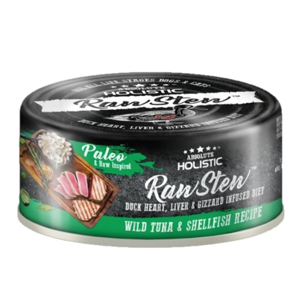 PATE ABSOLUTE HOLISTIC RAWSTEW CHO CHÓ MÈO - LON 80G