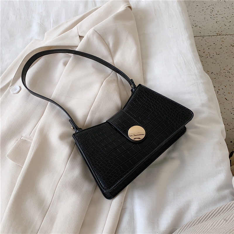 Túi đeo vai màu trơn phong cách thời trang đơn giản dành cho phái đẹp IELGY