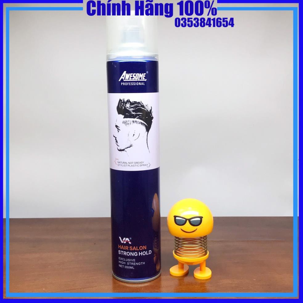 ✅[GÔM AWESOME VA - CHÍNH HÃNG] Gôm xịt tóc - keo vuốt giữ nếp tóc cao cấp awesome VA 320ml