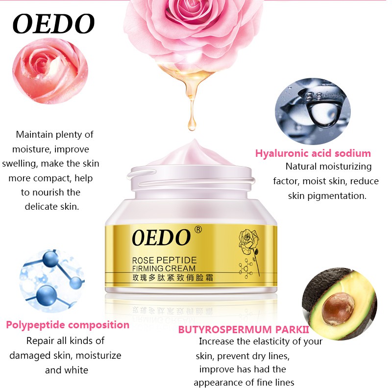 Bộ Mỹ Phẩm OEDO Gồm Kem Dưỡng Săn Chắc Da Mắt Và Serum Làm Dày Mi