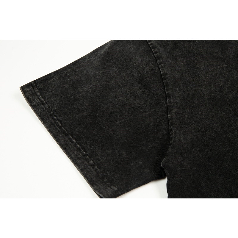 Áo Thun Cotton Tay Ngắn Cổ Tròn In Hình Xương Bàn Tay Độc Đáo Cho Nam Và Nữ