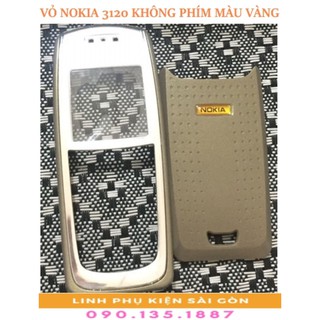 Vỏ nokia 3120 không phím màu vàng