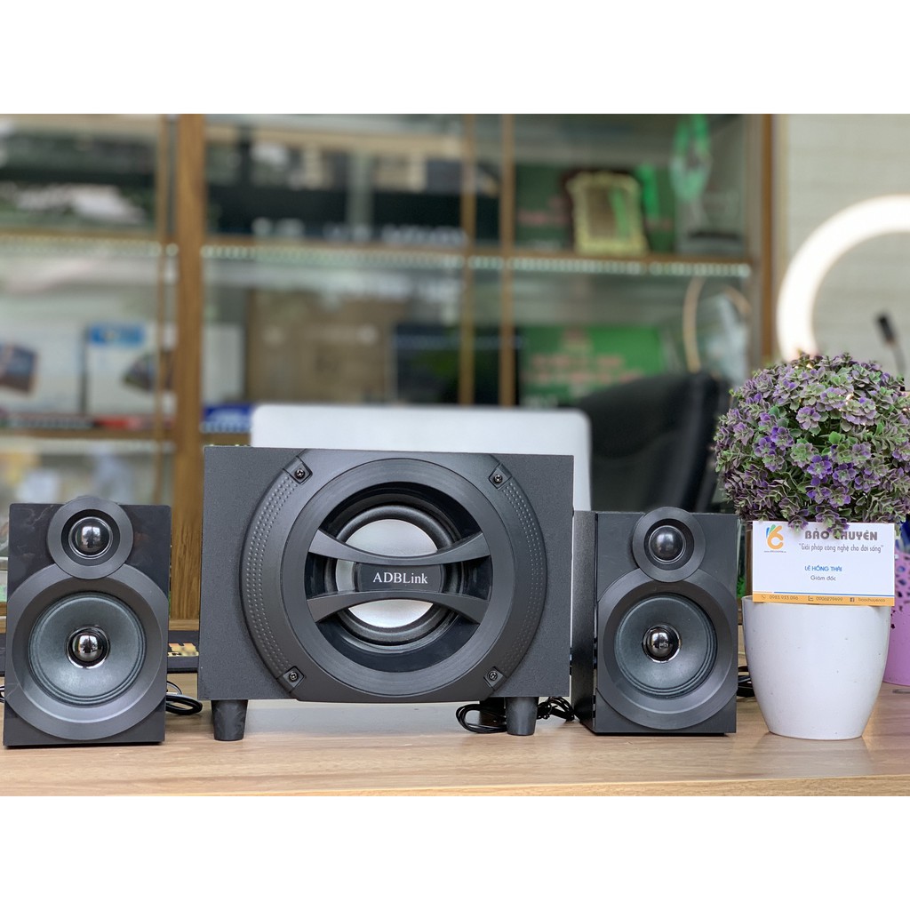 Loa Vi Tính 2.1 ADBLink A308 ( Bluetooth - FM , Thẻ Nhớ , Usb )