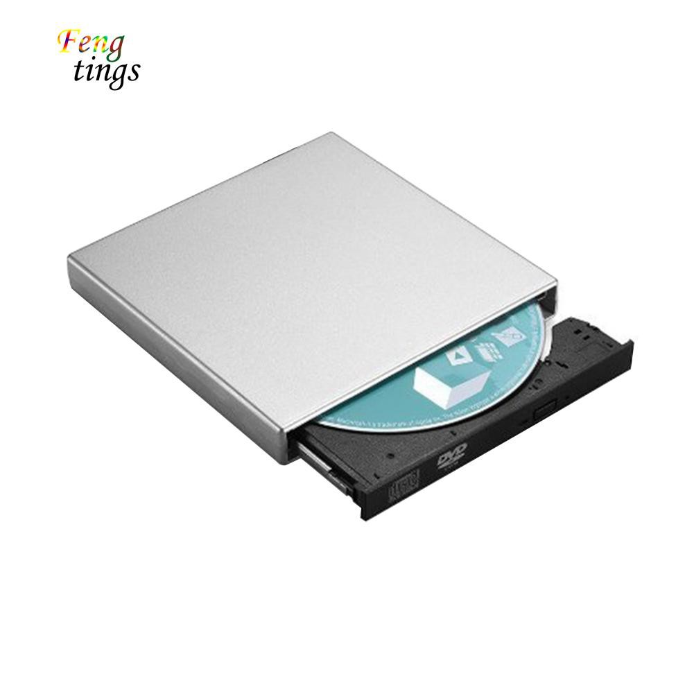 Ổ đĩa ngoài ghi CD và đọc đĩa DVD CD-RW dây cắm USB 2.0 dùng cho máy tính bảng và máy tính