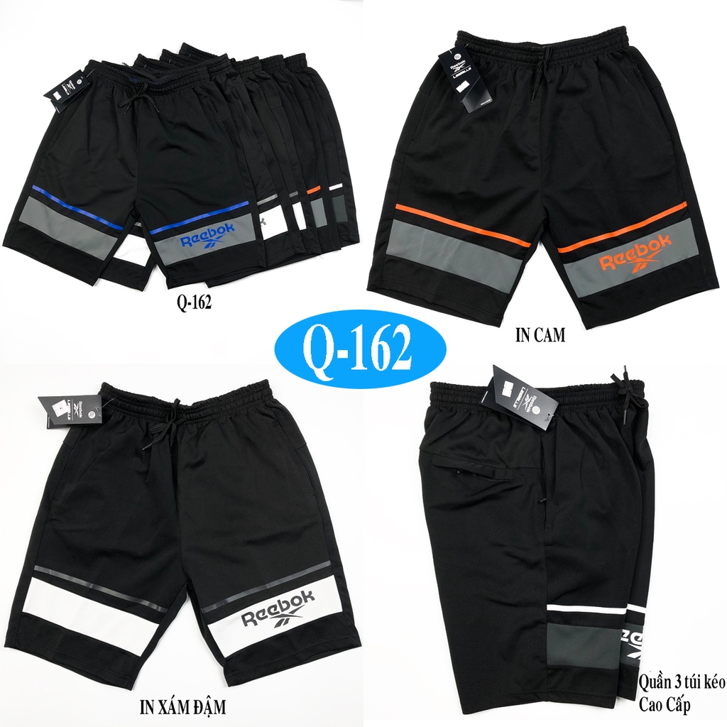 Quần đùi nam thể thao ngắn sọt nam Q162 quần short nam thun cao cấp đẹp giá rẻ có size lớn cho người mập big size