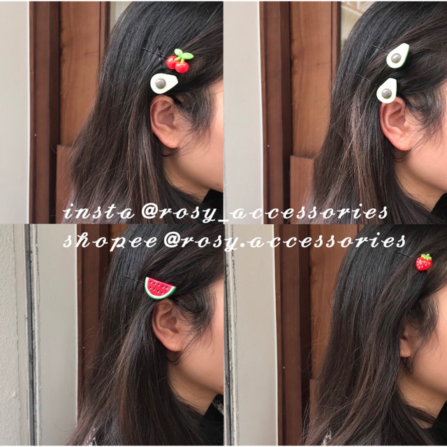 ROSY - KẸP TÓC TRÁI CÂY (ẢNH THẬT SHOP CHỤP!!!)