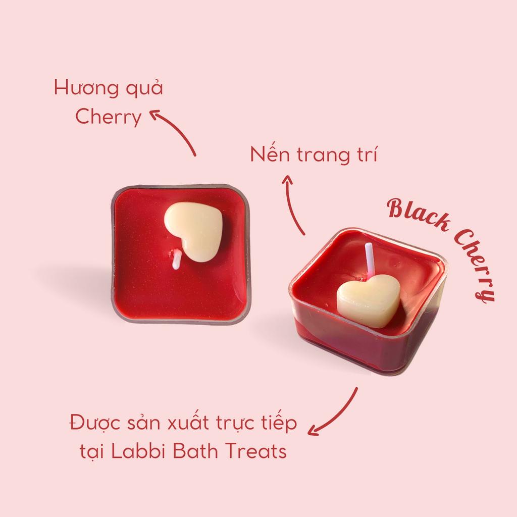 BLACK CHERRY CANDLE  Nến trang trí / Candle / Nến vuông