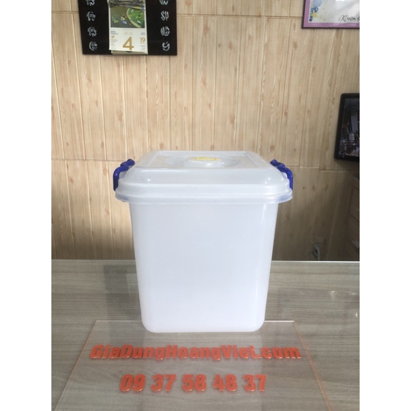THÙNG NHỰA VUÔNG CAO 10 LÍT 20 LÍT 40 LÍT