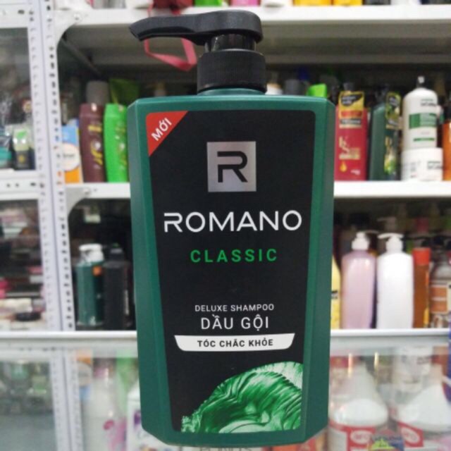 ( Giá sỉ ) combo 1 Dầu Gội Romano Attitide 650G và 1 sữa tắm Romano 650g