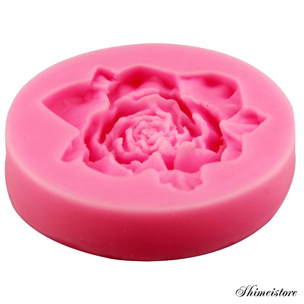 Khuôn Silicone Làm Bánh Tạo Hình Hoa Hồng Độc Đáo Tiện Dụng