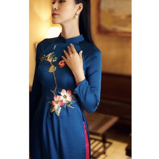 Áo dài lụa tây thi