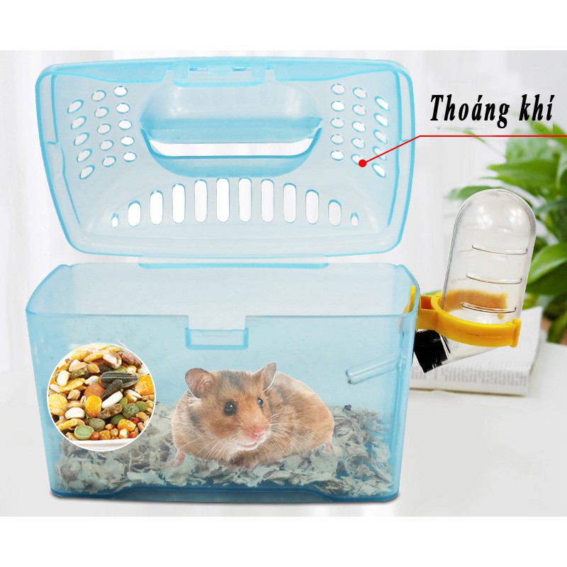 Lồng xách mini jolly dùng để vận chuyển hamster