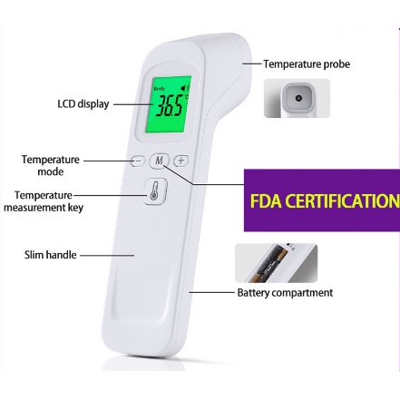 Nhiệt kế hồng ngoại đa năng đo nhanh, chính xác