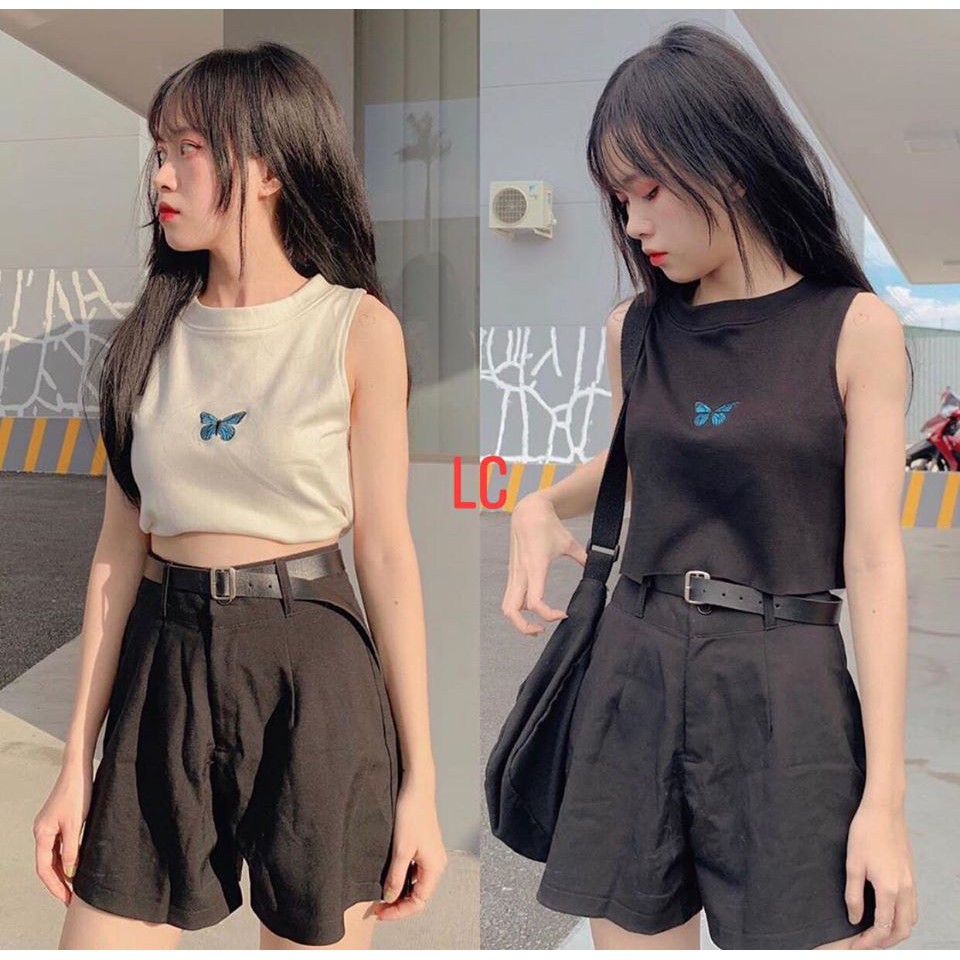 [Mã FAMAYWA giảm 10K đơn 50K] ÁO CROPTOP NỮ ÁO CROPTOP BODY ÔM LỘ DÁNG SIÊU ĐẸP FREE SIZE DƯỚI 55KG