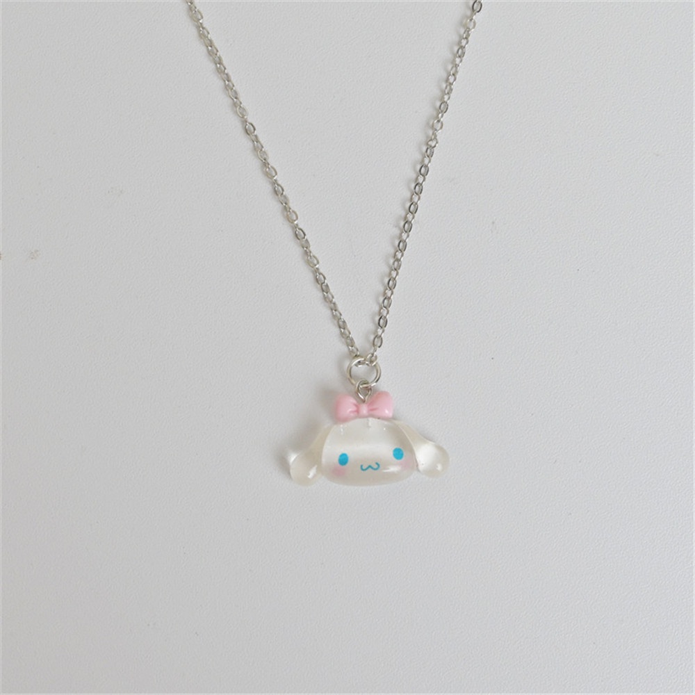 Vòng cổ Mặt Hình Cún Sanrio Yugui Melody Dễ Thương